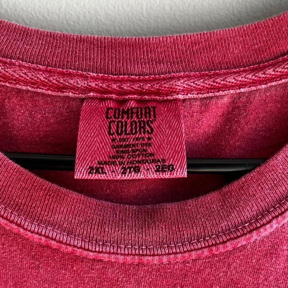 BUNDLE 2 Men Golf Tees XXL Life is Good and Mike Made this Maroon Novelty Casual - Picture 4 of 9